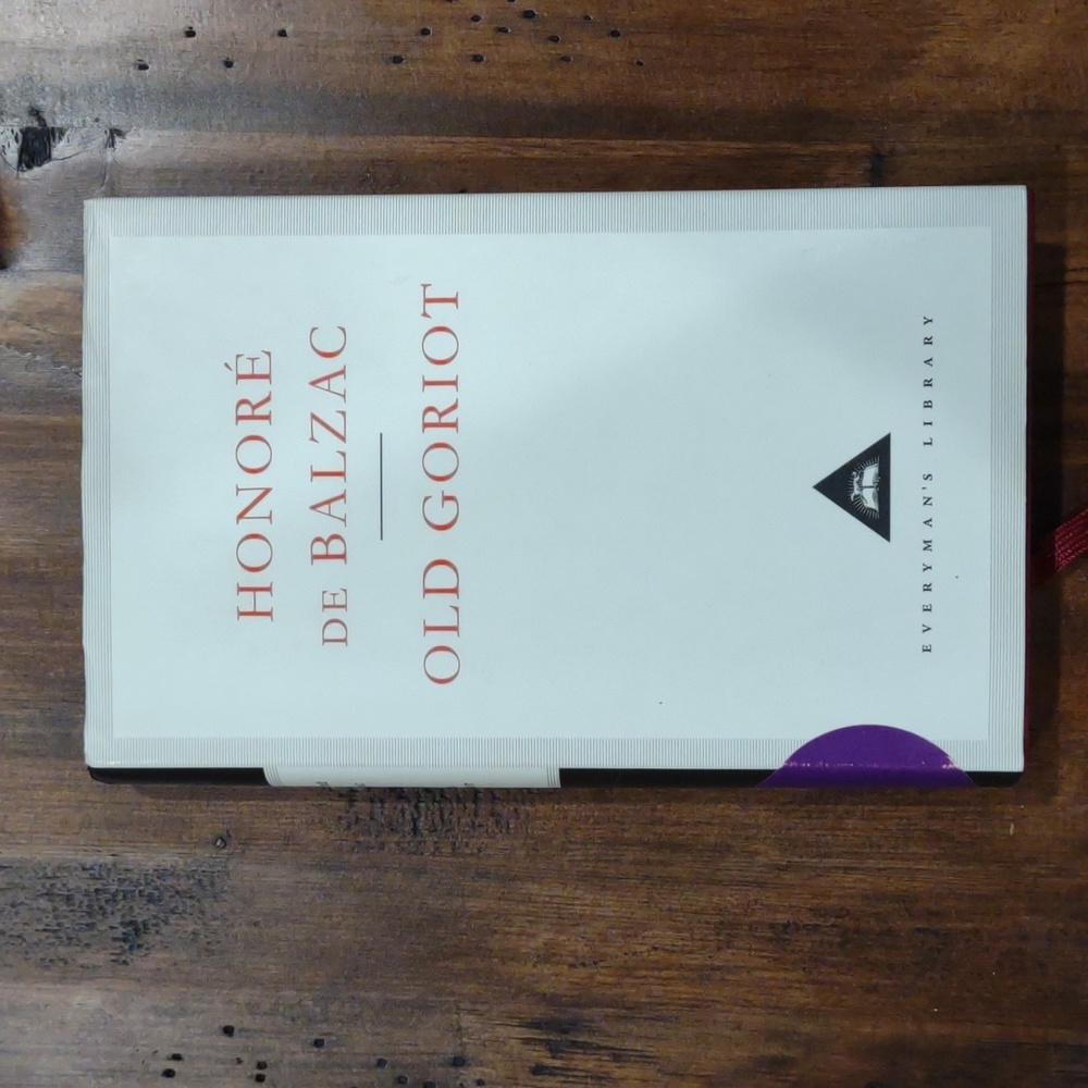 Old Goriot by Honoré De Balzac